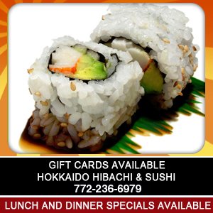 Japanese Restaurant - Port Saint Lucie, FL - Hokkaido Hibachi & Sushi